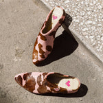 OUT BABUCHA PELO ROSA T.39