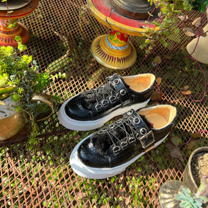 ZAPATILLA ASPEN NEGRA ALTA