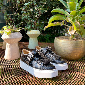 ZAPATILLA ASPEN NEGRA ALTA