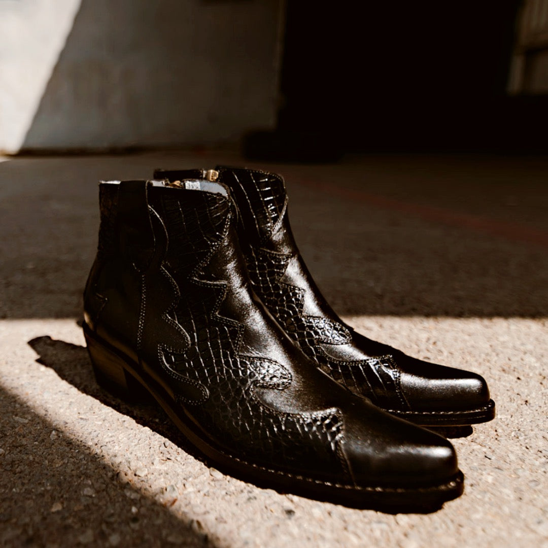 BOTIN JADE NEGRO