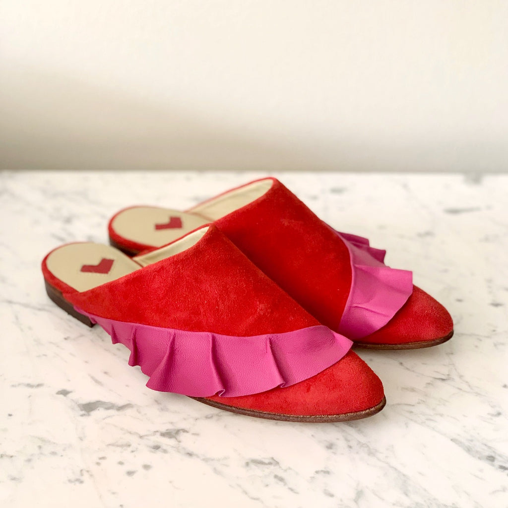ZAPATO ITZEL ROJO